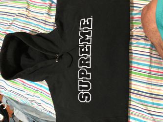 Supreme corduroy hoodie