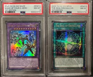 Yugioh PSA graded cards
