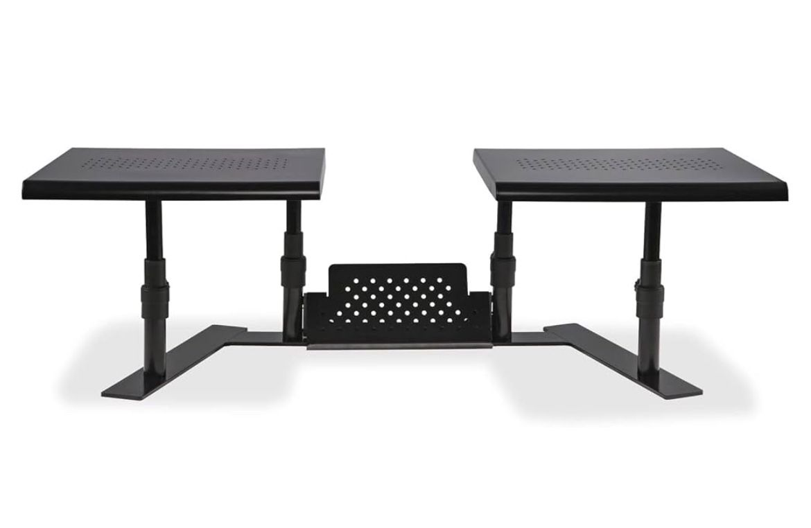 Allsop Ergotwin Dual Monitor/Laptop Stand - New 