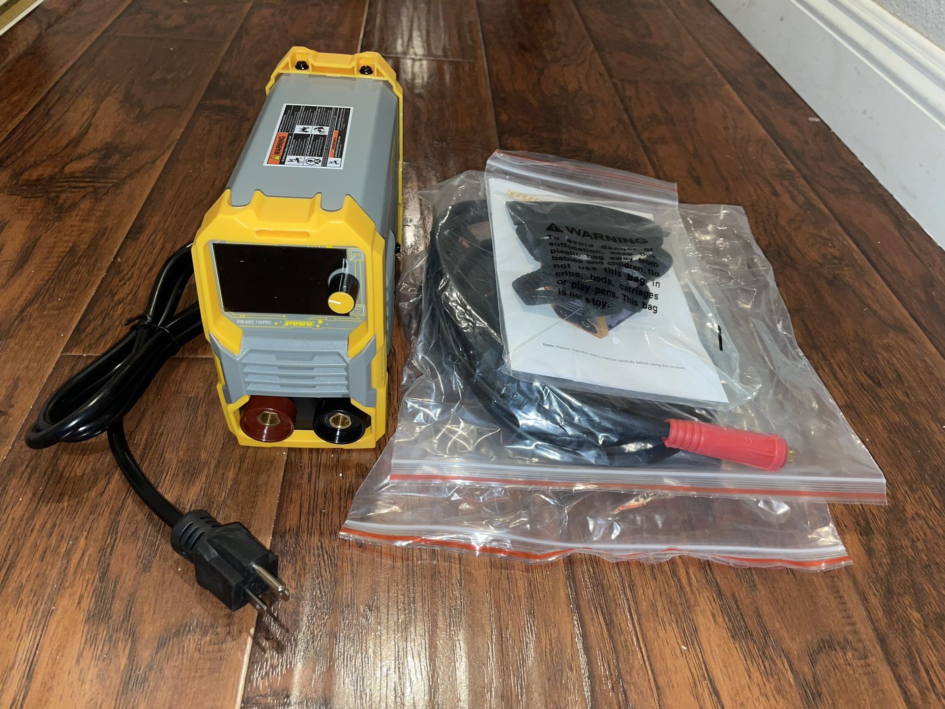 TIG Welder 2-in-1 Welder 135A 110V Stick/Lift TIG Dc Inverter Welder | With LCD Digital