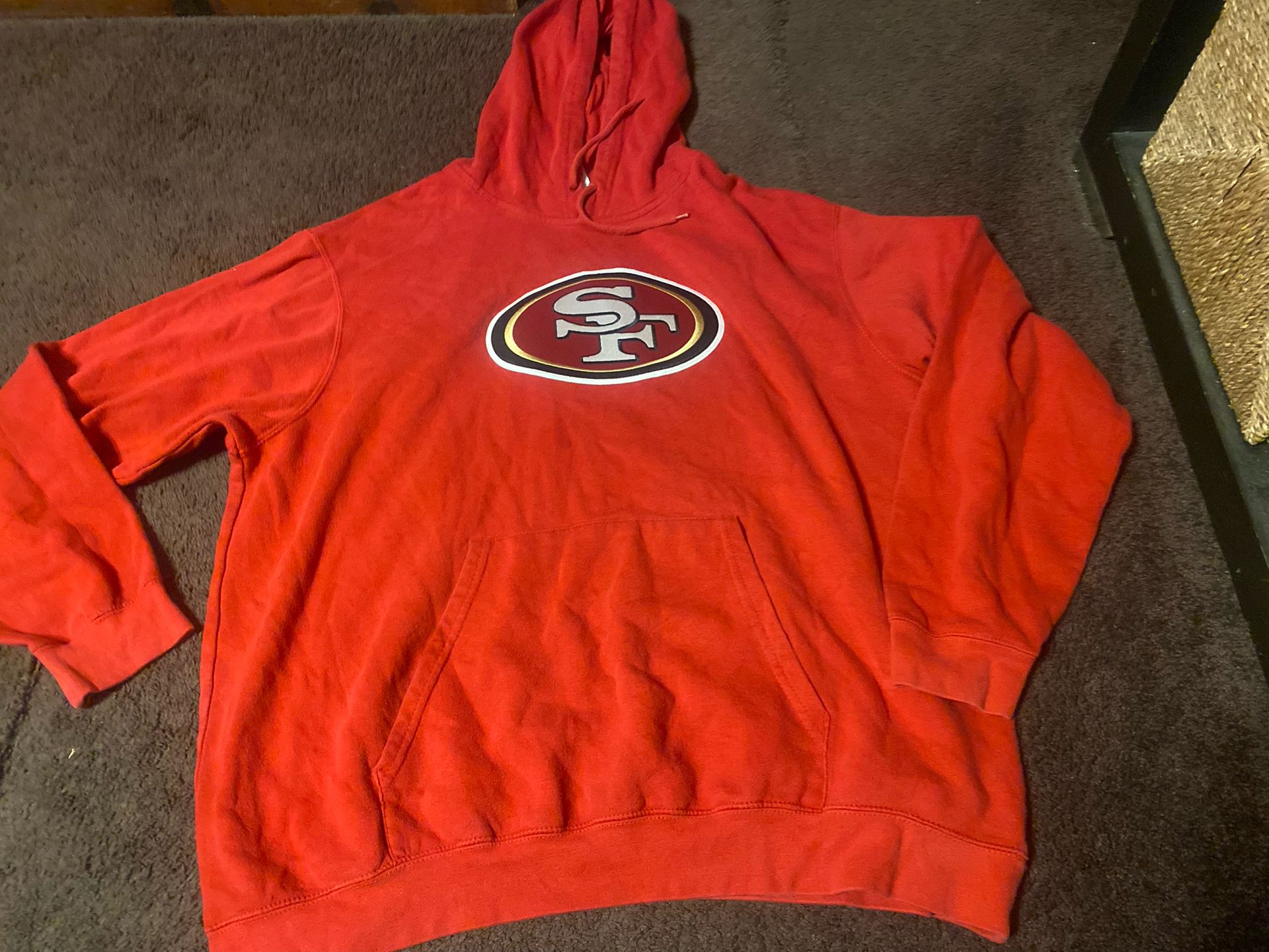 San Francisco 49 ers Hoodie Size XL Adult