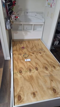 Two twin beds