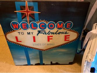 HomeGoods Large  canvas wall decor