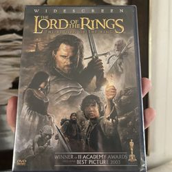 LORD OF THE RINGS: THE RETURN OF THE KING SEALED (NEVER OPENED)