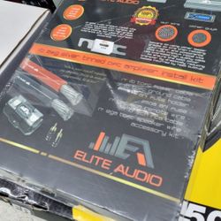 Elite Audio Premium 0 Gauge OFC Amplifier Kit 