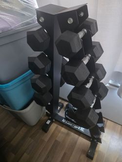 Rubber Dumbbell