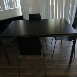 Wooden Dining Room Table Set