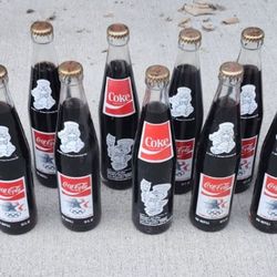 Vintage 1984 Coca Cola/ Coke LA Olympics  Bottles