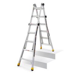22 ft Multi-Position Ladder, 300 lbs. Load Capacity GLMPXA-22