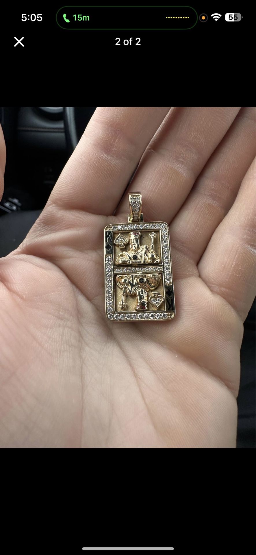 14k Gold Pendant 