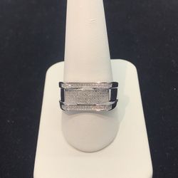 Diamond Gold 10k Ring New