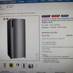 Brand New LG Single Door Refrigerator 