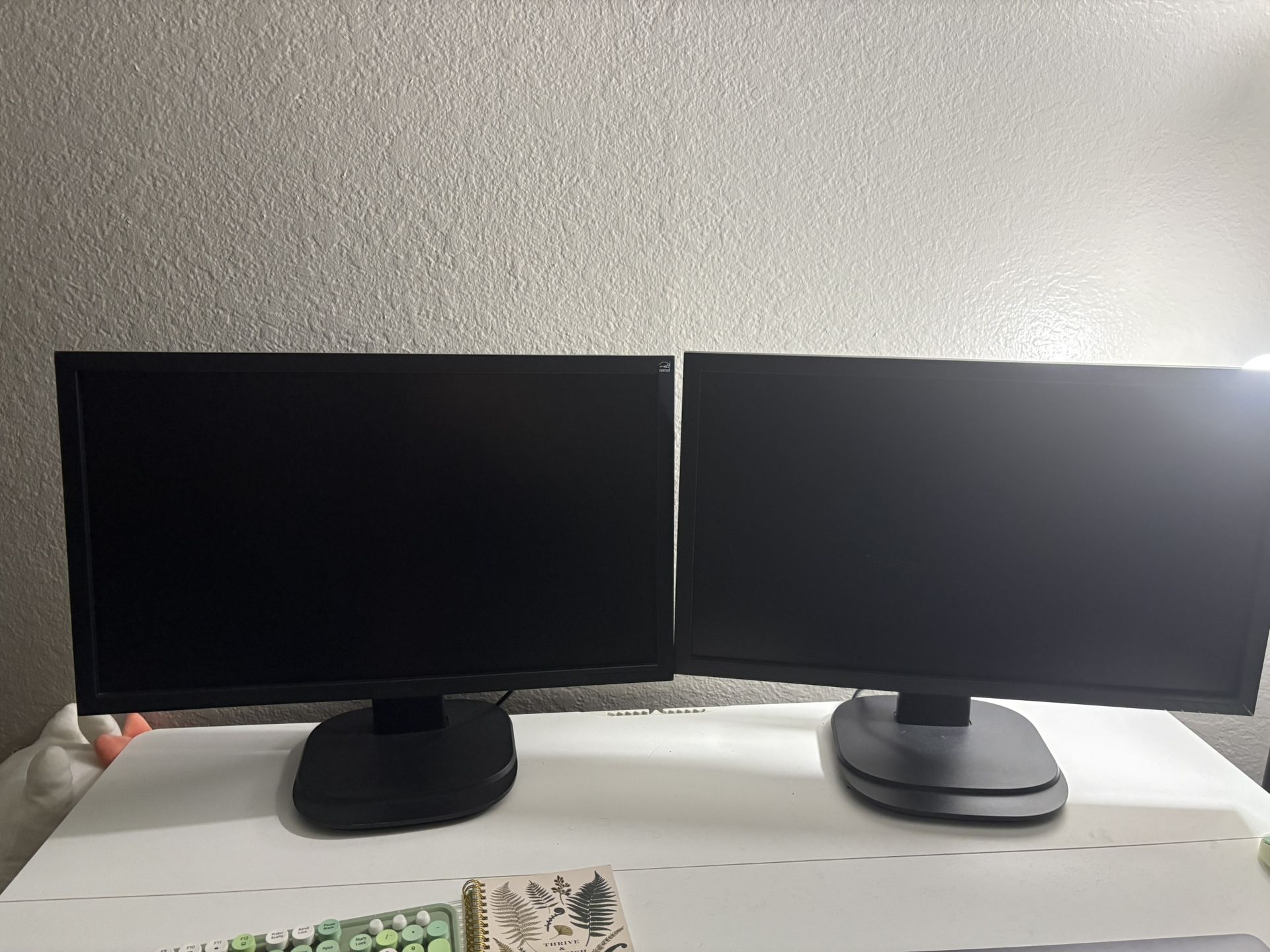 2 monitors 