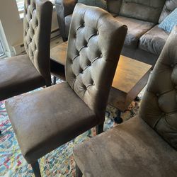 Dining Chairs- World Market- Covers Included