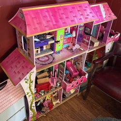 Huge Barbie Doll House 