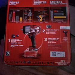 Brand New Milwaukee M18 Fuel Half Inch High Torque Impact Wrench With Friction Ring