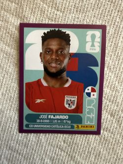 Purple Jose Fajardo Panini Fifa World Cup