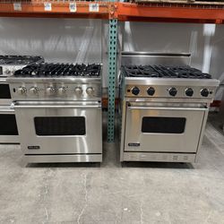 Like New 30” Viking Stoves Gas Range Commercial 