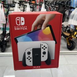 Nintendo Switch OLED All White Edition! Finance For $50 Down Payment!!