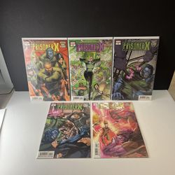 AGE OF X-MAN: PRISONER X #1-5 COMPLETE 5-ISSUE SET  VF/NM-NM