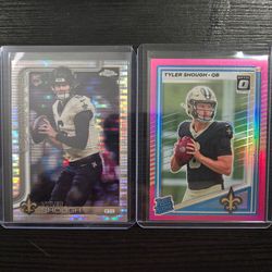 Tyler Shough rookie card lot