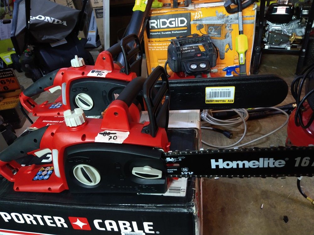 Chainsaw electric 16 in $70