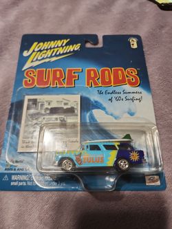 2000 Johnny Lightning Surf Rods '55 Chevy Nomad County Line Zulus 1/64