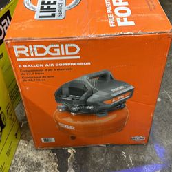 Brand New Ridgid 6 Gallon Use Compressor 