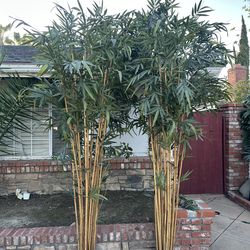 Lot of 4 Artificial Trees.