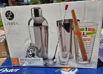 Libbey 9-Piece Mixologist Set