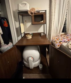 Automatic Litter Box Inclosure Furniture