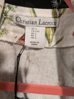 Christian LaCroix Wrap Dress Midi 