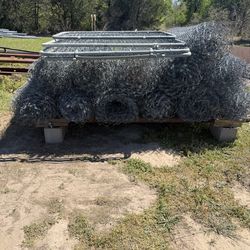 Chain-link fence