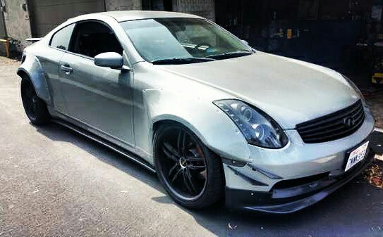 04 infiniti G35 coupe wide body 6spd