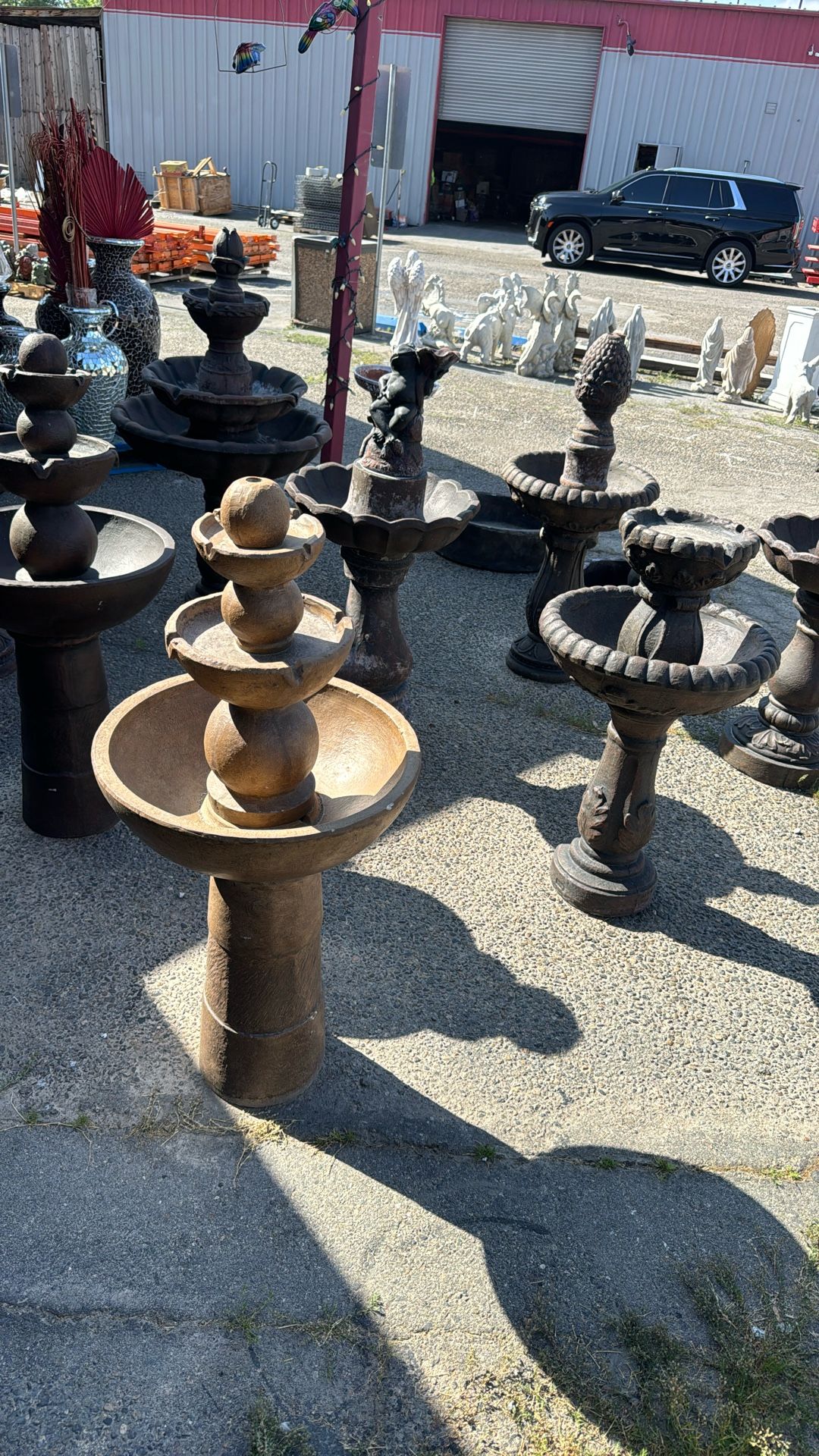 Fountains And Bird Baths