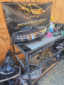 2022 2023 2024 HYUNDAI IONIQ 5 LEFT SIDE HEADLIGHT PROJECTOR TYPE OEM KOREA