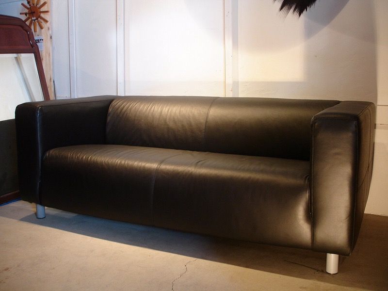 IKEA Leather Couch