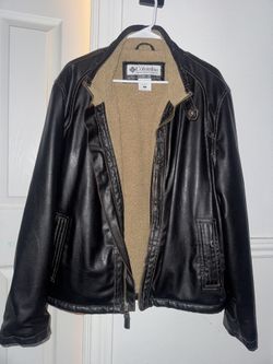 Men’s Columbia Leather Jacket