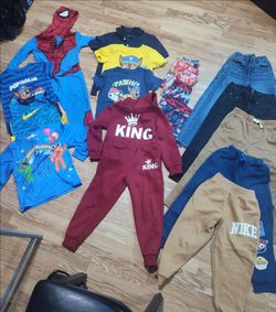 Ropa para niño talla 4 y 7