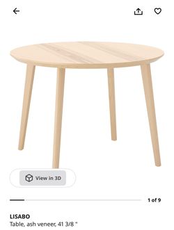 IKEA LISABO Dining Table - Like New