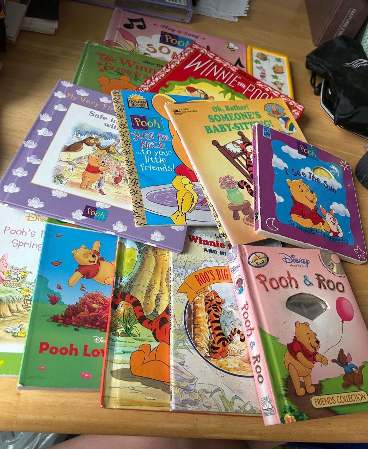 Disneys Winnie The Pooh, Poohbear Books Set Of 13