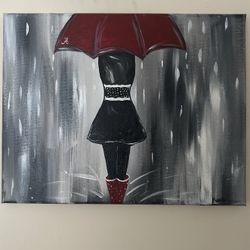 Handmade canvas painting 