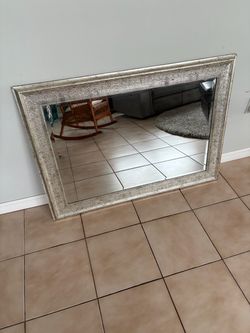 Beautiful Silver Mirror for any room