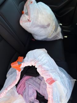 2 bags of clothes
