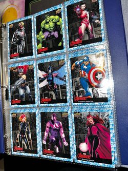 2023/2024 Upper Deck Marvel Avengers complete set