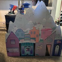 LOL Doll House with LOL Van