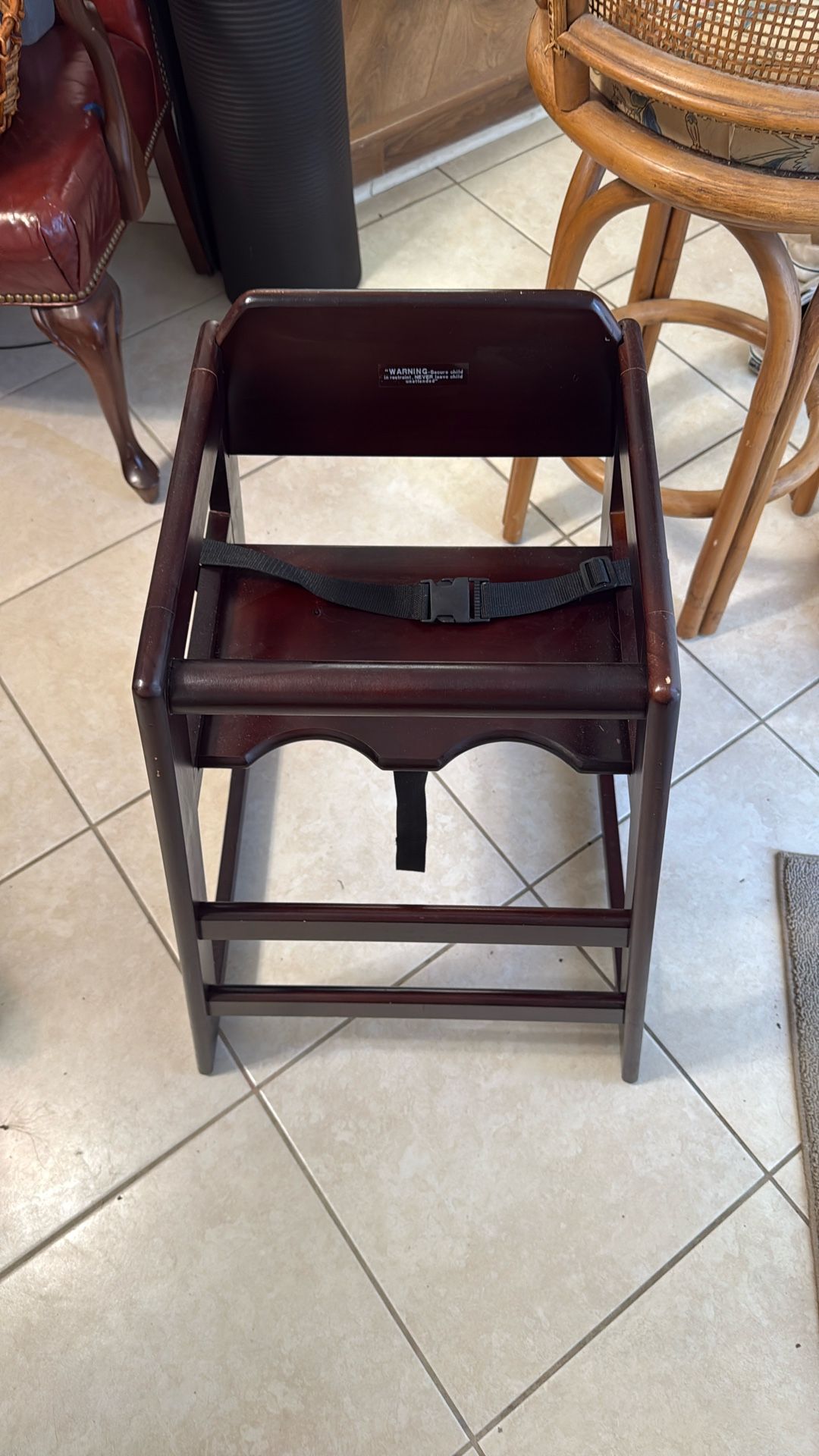 Wooden High Chair