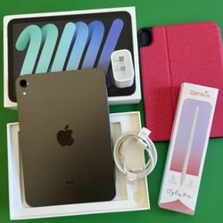 Apple ipad Mini 6th Generation (2021 model) 64GB With Box And Accessories (256gb $420) 