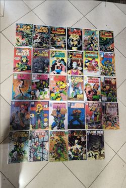 Judge Dredd Comic Lot of 30 VF/NM Eagle Quality  DC Fleetway IDW