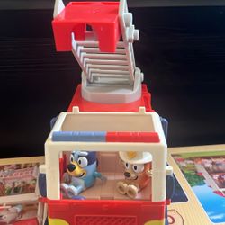 Bluey Fire Truck Toy 